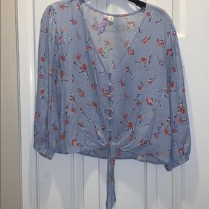Floral blouse